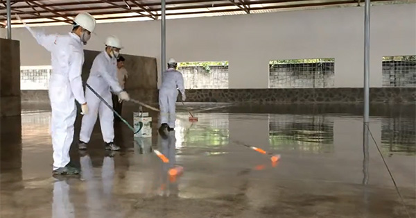 Thi công sơn epoxy uy tín, chất lượng